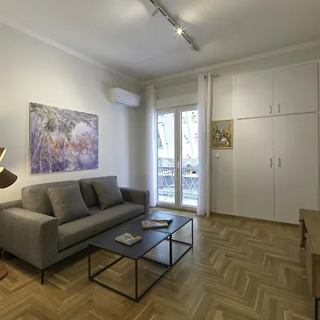 公寓 Modern 1bdr With Balcony 雅典